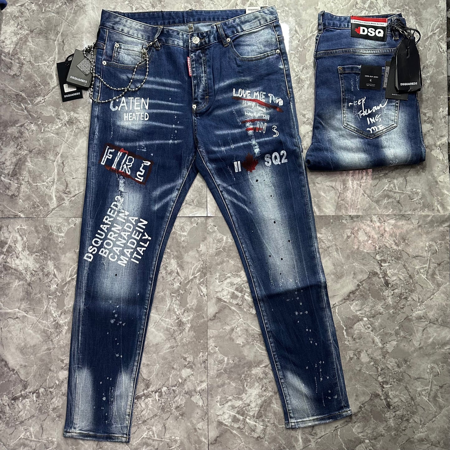 Jeans Dsquared2 Cadena