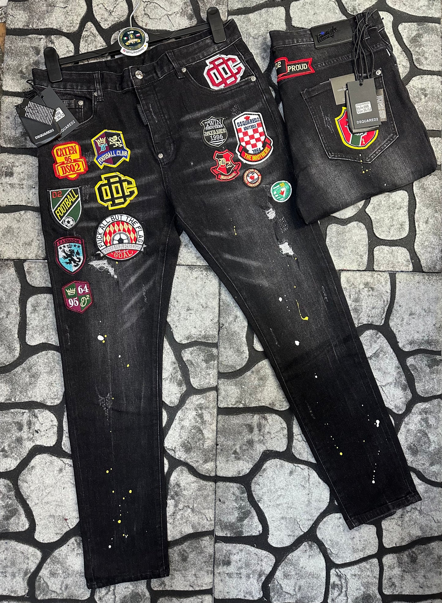 Jeans Dsquared2 Parches