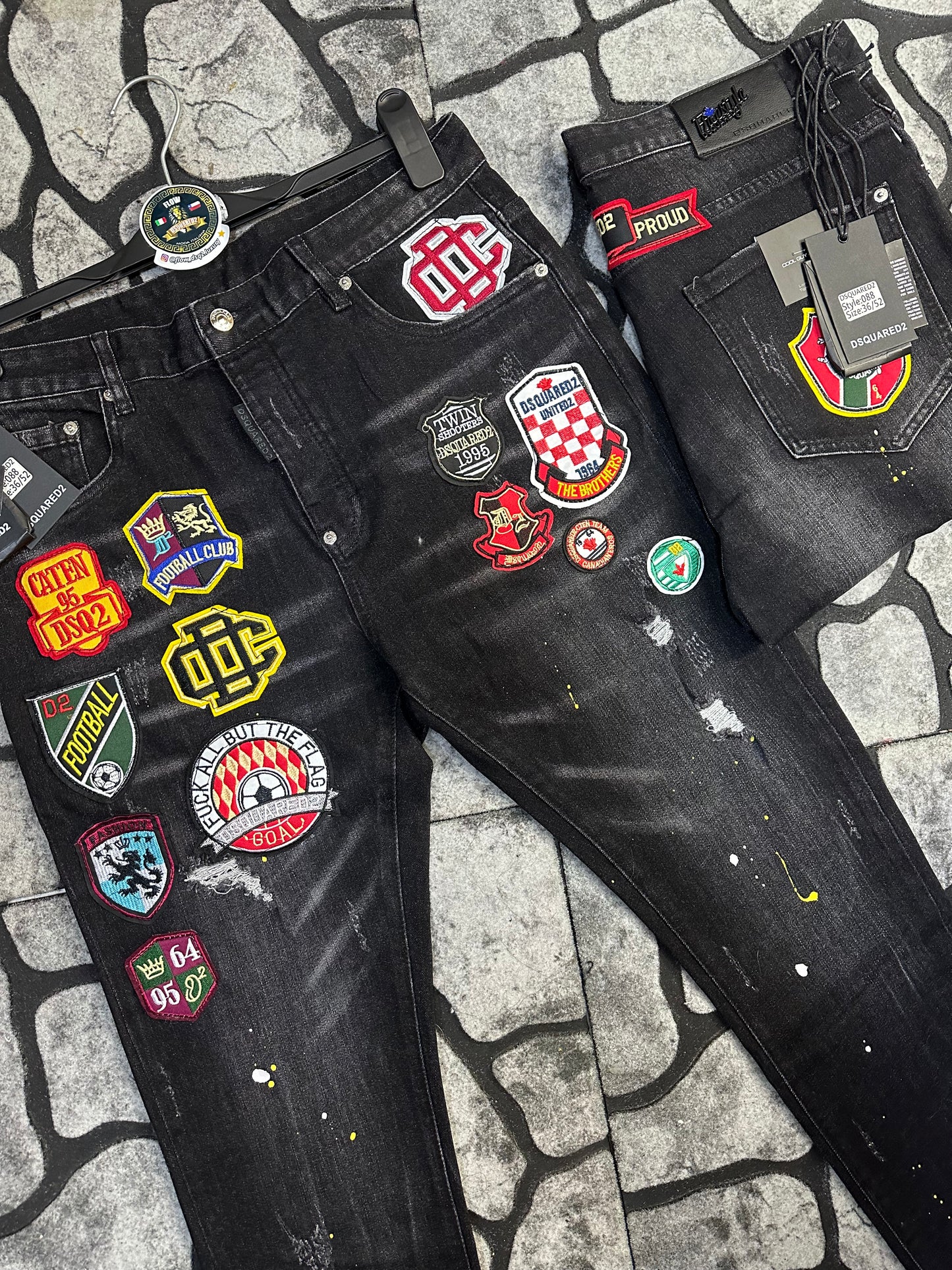 Jeans Dsquared2 Parches