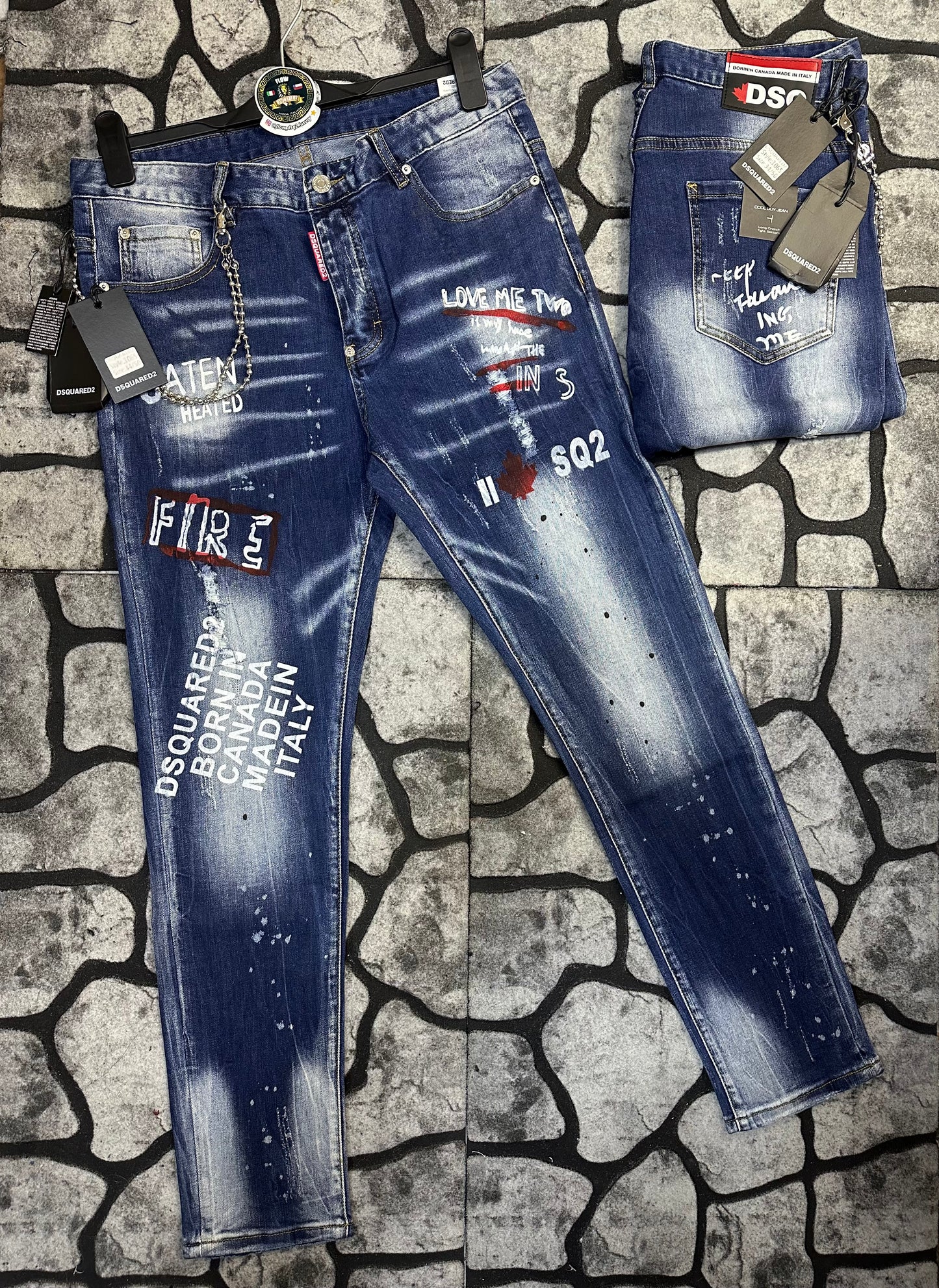 Jeans Dsquared2 Cadena