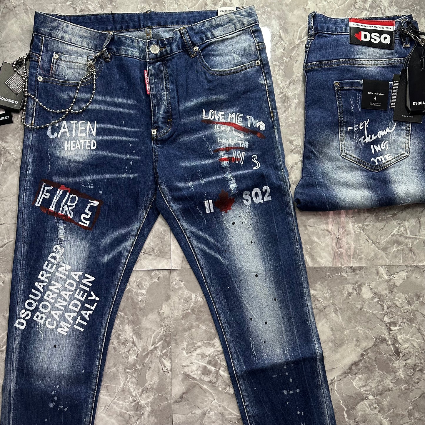 Jeans Dsquared2 Cadena