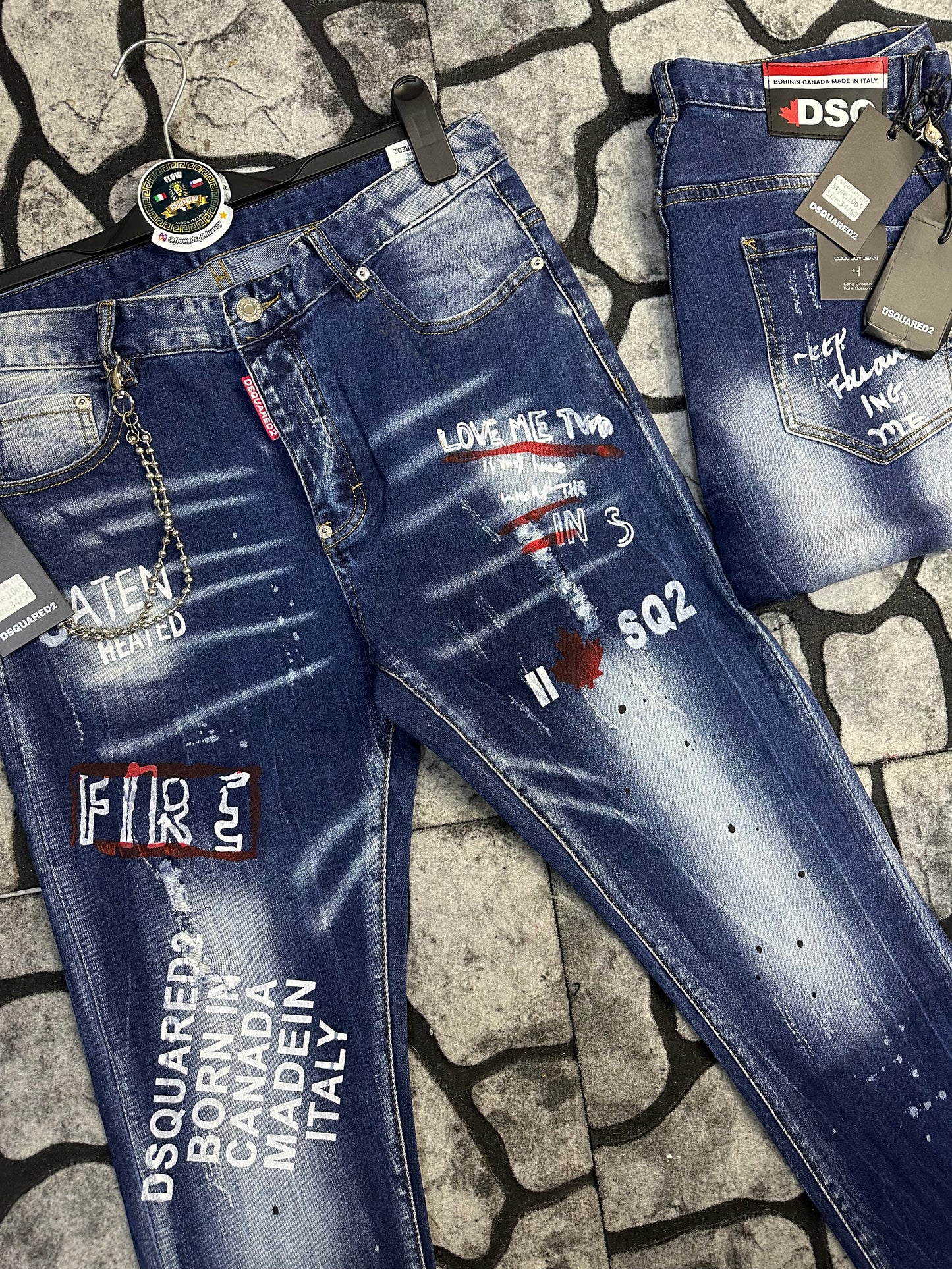 Jeans Dsquared2 Cadena